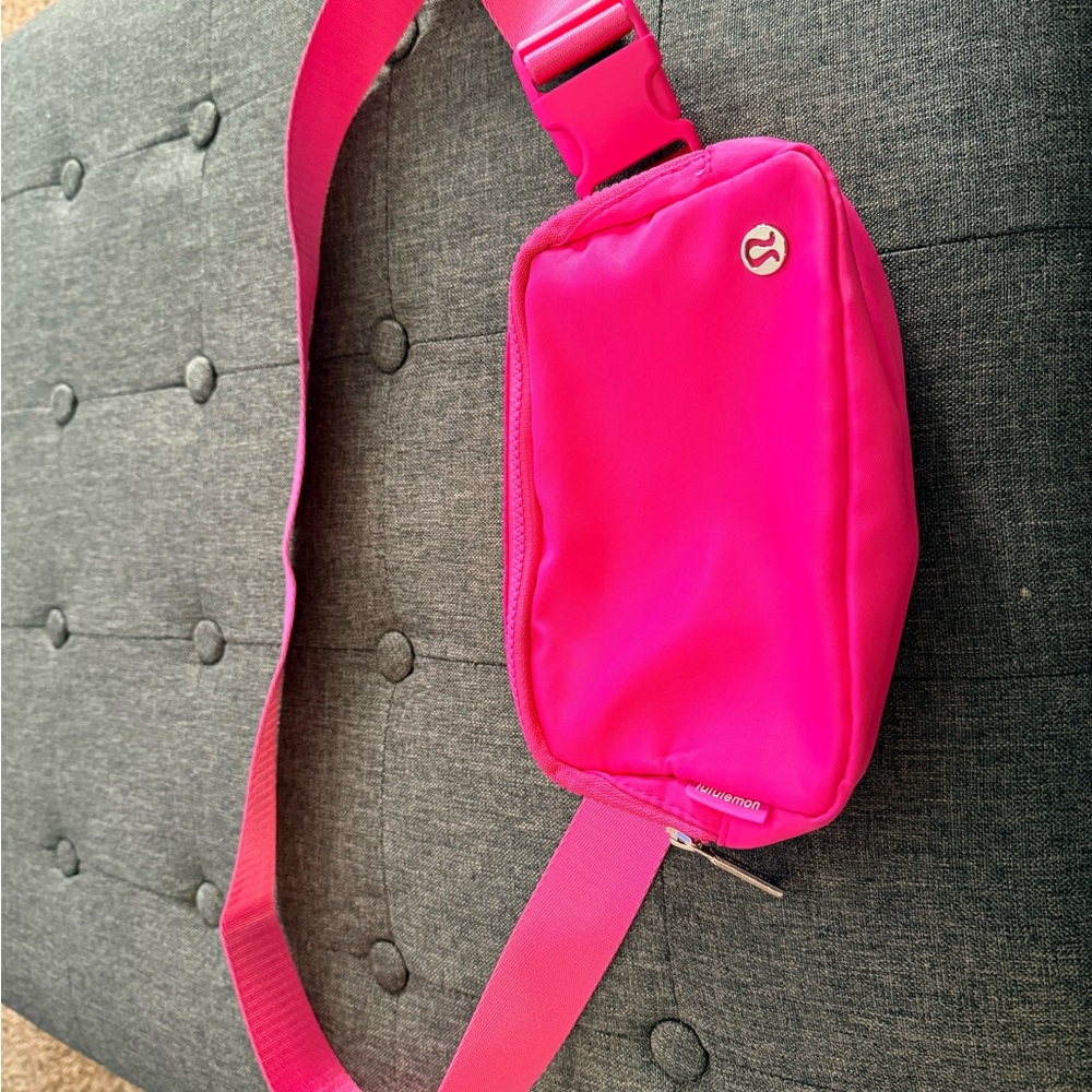 lululemon athletica Hot Pink Crossbody Belt Bag